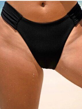 NWT Berlook Black Bikini Bottom (M)